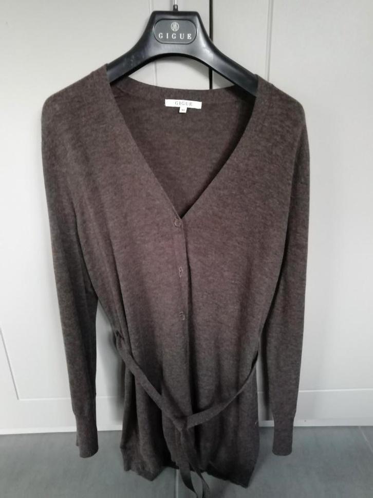 NIEUWE heel mooie gilet dames, mooi bruin, Gigue, Kleding | Dames, Truien en Vesten, Nieuw, Maat 38/40 (M), Bruin, Ophalen of Verzenden