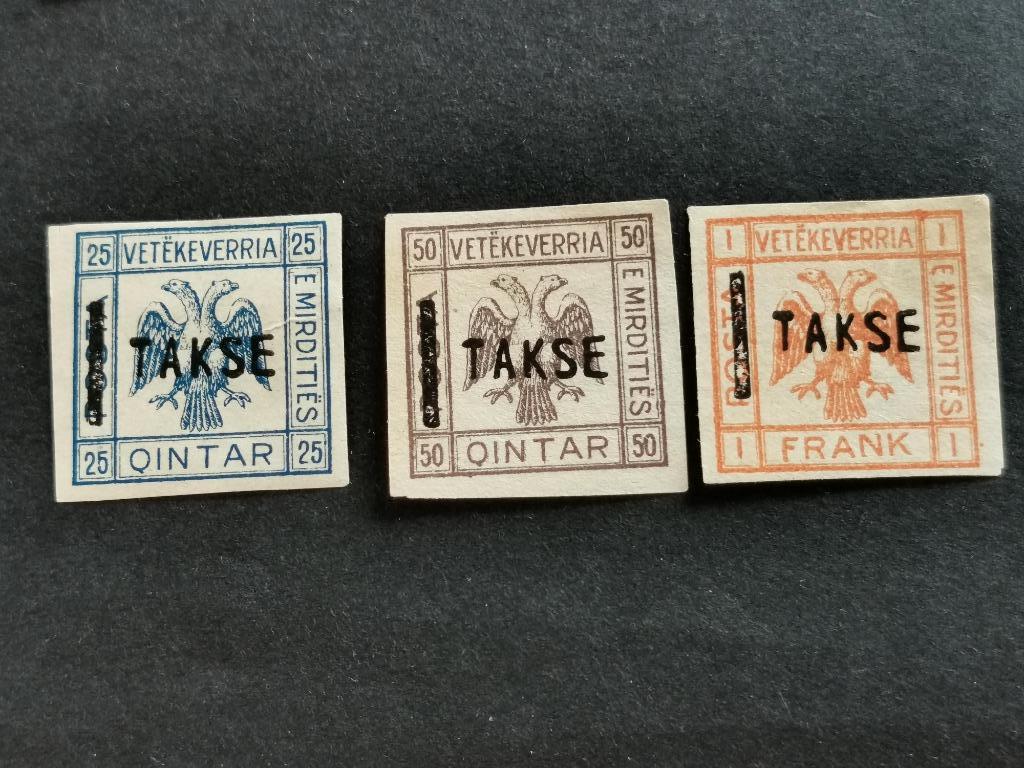 Albanie 1921 - Édition Révolte de la République de Mirdita, Enlèvement ou Envoi, Autres pays