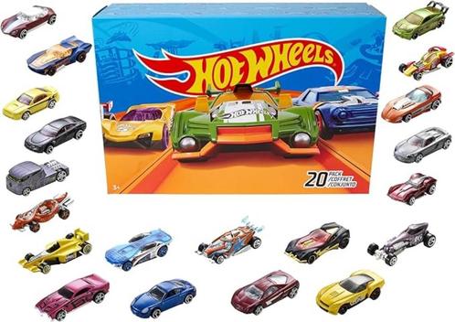 Hot Wheels Set met 20 voertuigen SNELLE GRATIS LEVERING, Verzamelen, Speelgoed, Nieuw, Verzenden
