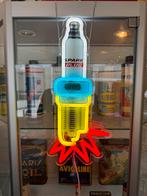 Vintage Bougie NeoN reclame verlichting, Verzamelen, Ophalen of Verzenden, Zo goed als nieuw, Lichtbak of (neon) lamp