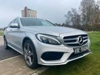 Mercedes C160 AMG Line met garantie, Autos, Mercedes-Benz, Cuir, Argent ou Gris, Achat, Euro 6