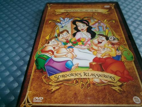 DVD Sneeuwwitje, Cd's en Dvd's, Dvd's | Tekenfilms en Animatie, Gebruikt, Europees, Overige typen, Alle leeftijden, Ophalen of Verzenden