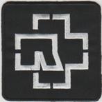 Rammstein stoffen opstrijk patch embleem #4, Verzamelen, Verzenden, Nieuw, Kleding
