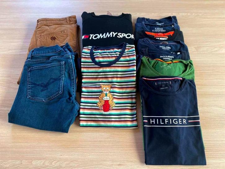 pakket kledij - maat small - nog 10 stuks, Kleding | Heren, Heren-kledingpakketten, Gedragen, Maat 46 (S) of kleiner, Ophalen of Verzenden