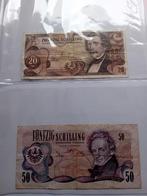 Oude bankbiljetten uit Oostenrijk., Ophalen of Verzenden, Oostenrijk