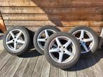 Set winterbanden 205/55R16, Ophalen, Gebruikt, 16 inch, Banden en Velgen