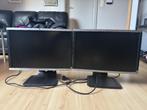 2 HP beeldschermen, Computers en Software, Monitoren, Ophalen, Hp, Gebruikt, DisplayPort