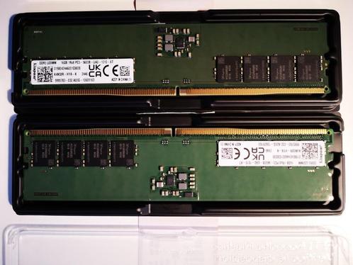 DDR5 modules 2 x 16 GB  5600 MIT/s, Computers en Software, RAM geheugen, Nieuw, Desktop, 16 GB, DDR5, Ophalen