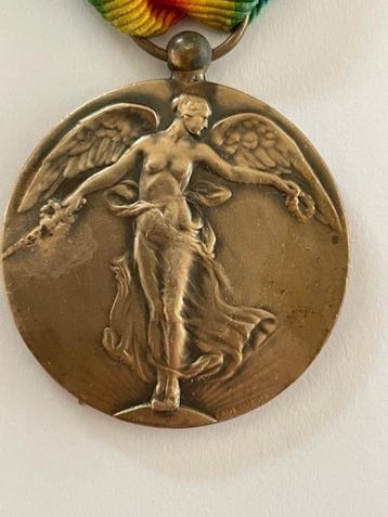 Intergeallieerde Overwinningsmedaille 14-18/Victory Medal  beschikbaar voor biedingen