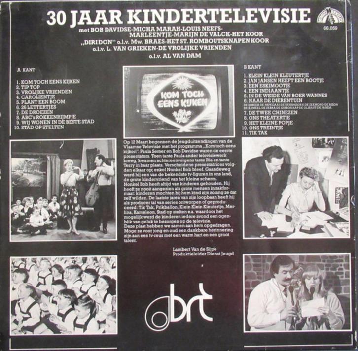 Various – 30 Jaar Kindertelevisie BRT, Cd's en Dvd's, Vinyl | Nederlandstalig, Gebruikt, Soundtrack of Musical, 12 inch, Ophalen of Verzenden