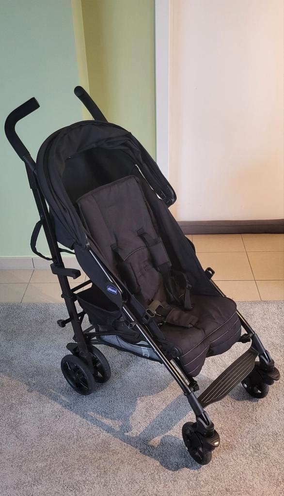 Chicco Liteway buggy + regenhoes, Kinderen en Baby's, Buggy's, Gebruikt, Overige merken, Regenhoes, Ophalen