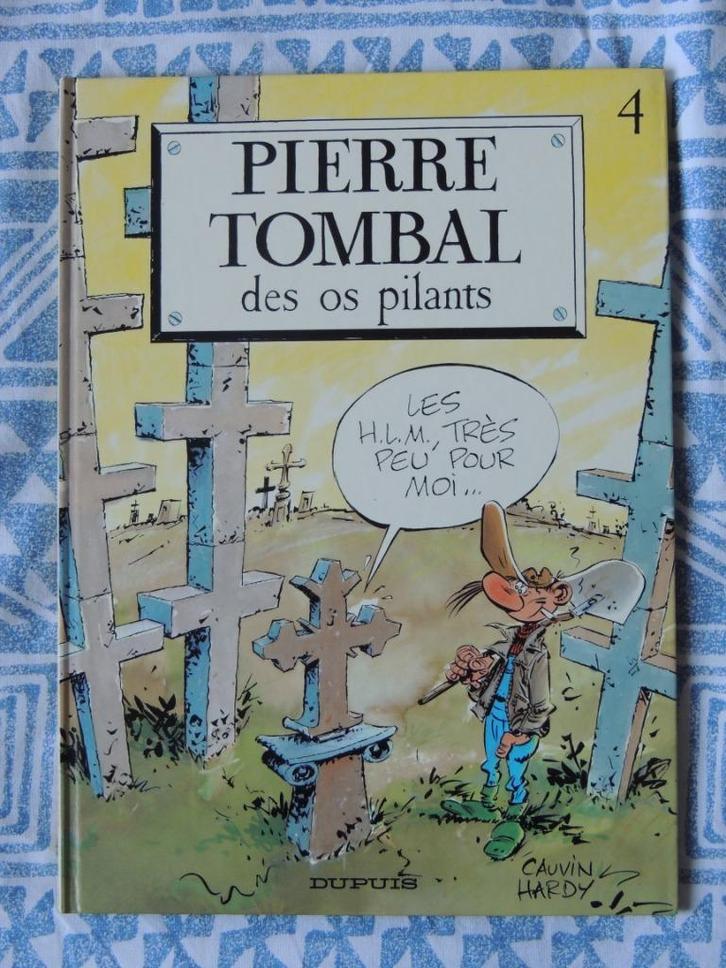 Pierre Tombal 4. Des os pilants EO, Livres, BD, Utilisé, Une BD, Enlèvement ou Envoi