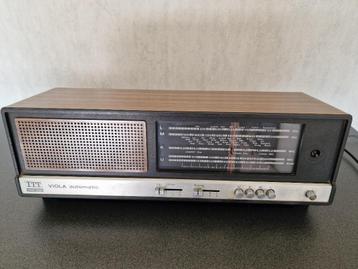 vintage transistorradio -  ITT Viola Automatic 103 radio beschikbaar voor biedingen