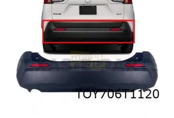 Toyota RAV4 (1/19-) (XA5) achterbumper zwart Origineel! 5215 beschikbaar voor biedingen