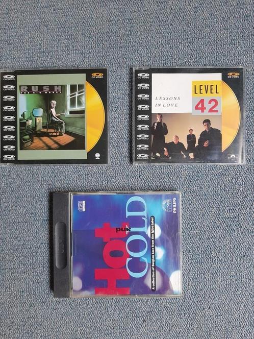 2 CDVideo disks + 1 CD-I voor de verzamelaar-liefhebber, Collections, Musique, Artistes & Célébrités, Comme neuf, CD ou Disque