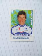 Sticker sprint 09 : Sylvain Chavanel - Quick Step - Panini, Sport, Enlèvement ou Envoi, Neuf
