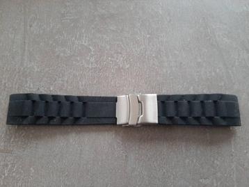 Rubber strap zwart beschikbaar voor biedingen