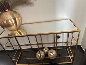 Console tafel goud, Enlèvement, Comme neuf