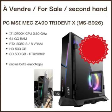PC MSI MEG Z490 TRIDENT X (MS-B926) beschikbaar voor biedingen