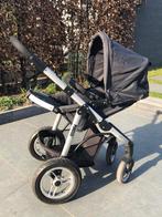 Kinderbuggy en draagmand- Pericles, Kinderen en Baby's, Kinderwagens en Combinaties, Gebruikt, Combiwagen, Verstelbare duwstang