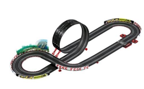 Racebaan Mario Kart + nieuwe ramp, Kinderen en Baby's, Speelgoed | Racebanen, Zo goed als nieuw, Racebaan, Carrera, Met looping