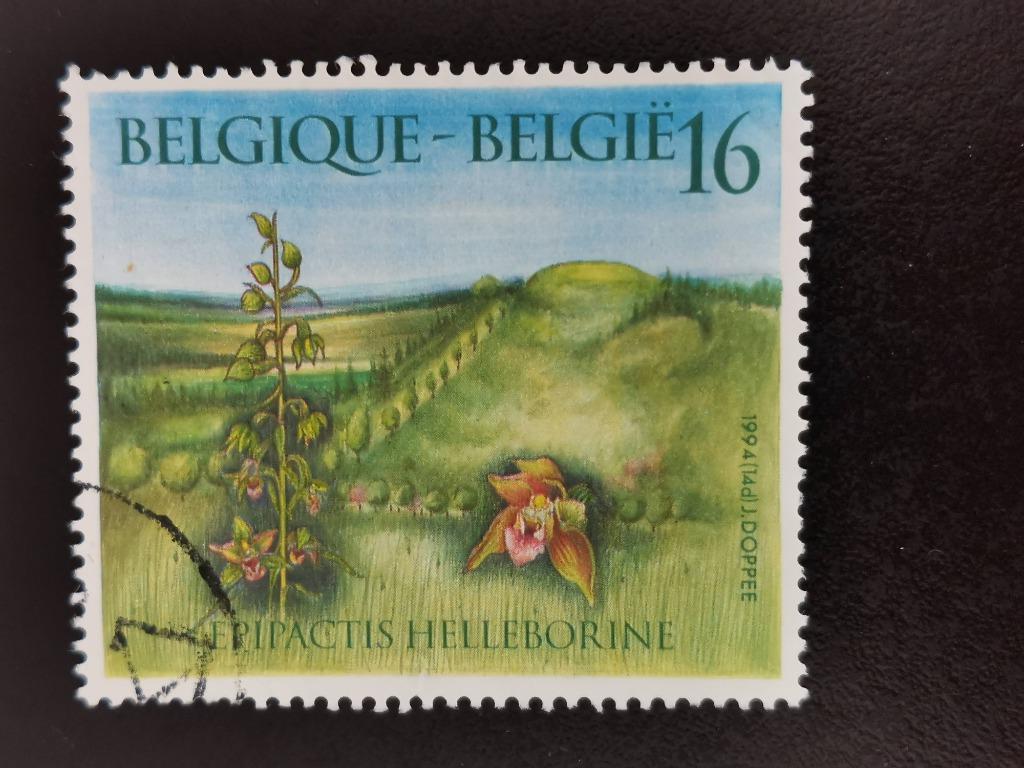 Belgie 1994 - wilde bloemen - orchidee - uit boekje, Ophalen of Verzenden, Gestempeld