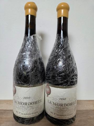 2 flessen Chapoutier Cote Rotie La Mordoree 2020 beschikbaar voor biedingen