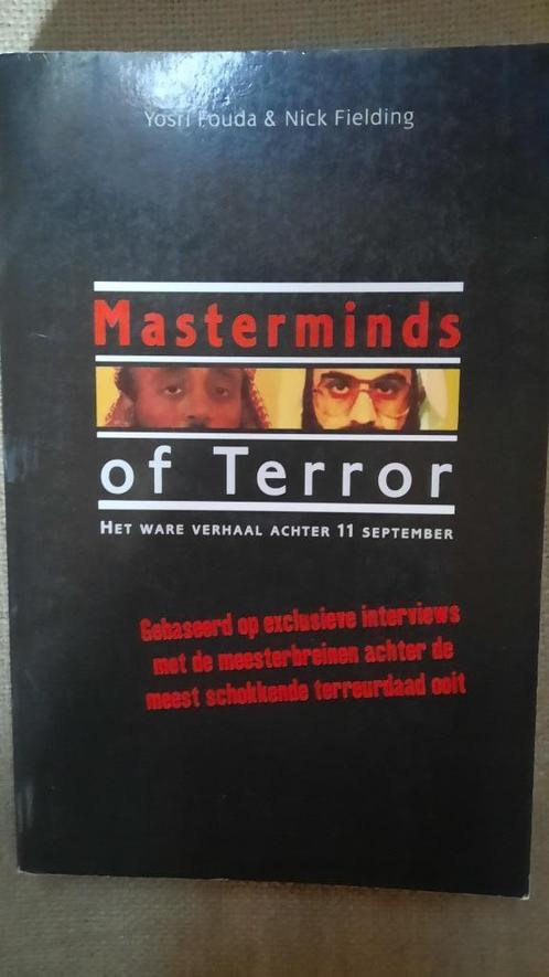 MASTERMINDS OF TERROR - 11/9 - NEDERLANDS, Boeken, Politiek en Maatschappij, Ophalen of Verzenden