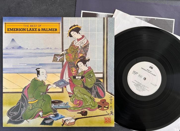 EMERSON LAKE & PALMER - The best of ( LP; NMINT ), Cd's en Dvd's, Vinyl | Rock, Zo goed als nieuw, Progressive, 12 inch, Verzenden