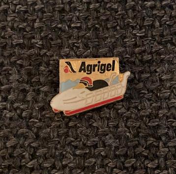 PIN - AGRIGEL - BOBSLEE, Envoi, Utilisé, Marque, Insigne ou Pin's