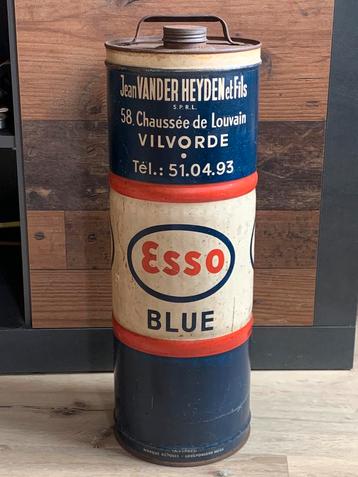 Esso blauwe fles  beschikbaar voor biedingen