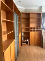 Ikea eikenpatroon boekenkasten, Huis en Inrichting, Ophalen, Gebruikt, 200 cm of meer