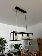 Zwart metalen lichtarmatuur met 3 LED's, Huis en Inrichting, Ophalen, Zo goed als nieuw, Metaal