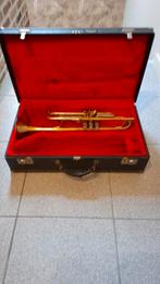 Trompet Bb Getzen Capri met koffer, Muziek en Instrumenten, Blaasinstrumenten | Trompetten, Ophalen, Gebruikt, Met koffer