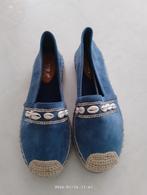 Pantoffels, nieuw, daim, maat 37, Blauw, Nieuw, Ophalen of Verzenden, Pantoffels of Sloffen