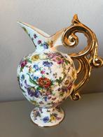 Vintage vaas/kruik BOCH Frères Keralux Fleur de Saxe, Antiek en Kunst, Ophalen