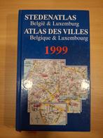 Stedenatlas België en Luxemburg, Ophalen of Verzenden, Gelezen