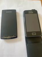 Sony Ericsson XPERIA + Samsung, Utilisé