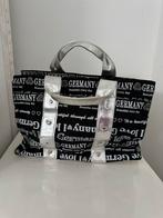 FUN zwart/zilveren handtas, Ophalen of Verzenden, Zo goed als nieuw, Zwart, Shopper