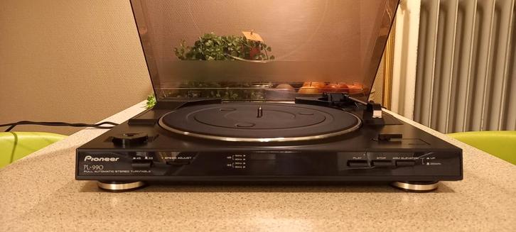 Mooie pioneer pl990 volautomatische platenspeler met pitch, Audio, Tv en Foto, Platenspelers, Gebruikt, Platenspeler, Pioneer