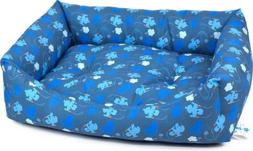 Nieuw Duvo+ de smurfen mand rechthoekig 70x60x18cm blauw, Animaux & Accessoires, Paniers pour chiens, Neuf, Poussière, Enlèvement ou Envoi