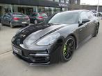 Porsche Panamera 4 e-Hybrid Sport Turismo-Innodrive-Leder-Pa, Auto's, Automaat, Zwart, Leder, Dealer onderhouden