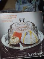 vintage kaas- taartstolp van  arcoroc (Luminarc), Antiek en Kunst, Ophalen of Verzenden