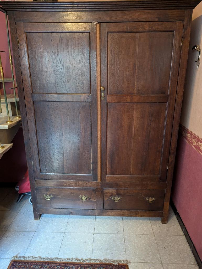 armoire ancienne, Antiquités & Art, Antiquités | Meubles | Armoires, Enlèvement