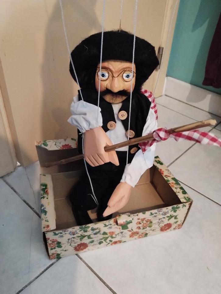 Marionette pop, Antiek en Kunst, Curiosa en Brocante, Ophalen of Verzenden