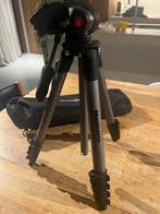 fotostatief Manfrotto, Audio, Tv en Foto, Fotografie | Statieven en Balhoofden, Ophalen, Driepoot, Zo goed als nieuw, 150 tot 175 cm
