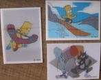 3 speciale 3D-effect stickers The Simpsons (2000), Collections, Comme neuf, Bande dessinée ou Dessin animé, Enlèvement ou Envoi