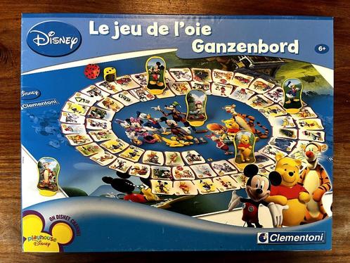 Disney Ganzenbord, Hobby en Vrije tijd, Gezelschapsspellen | Bordspellen, Zo goed als nieuw, Een of twee spelers, Drie of vier spelers