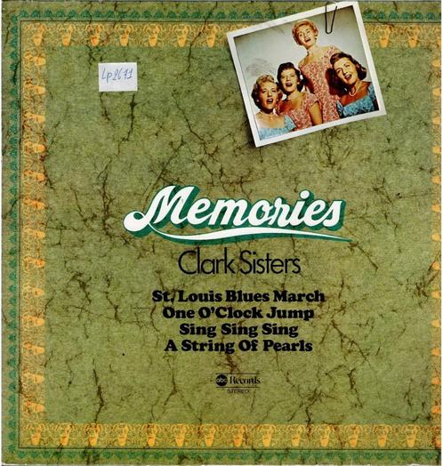 Vinyl, LP   /    Clark Sisters* – Memories, CD & DVD, Vinyles | Autres Vinyles, Autres formats, Enlèvement ou Envoi