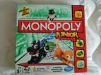 Monopoly Junior de Hasbro, Comme neuf, Enlèvement ou Envoi